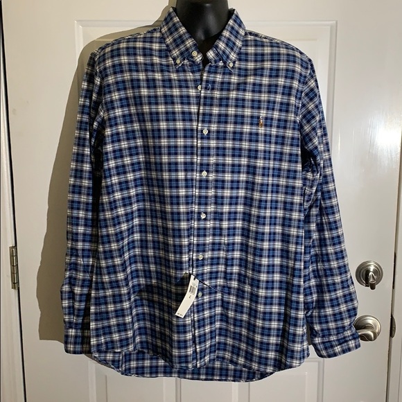 Ralph Lauren Classic Fit Button Down Shirt - Picture 1 of 5